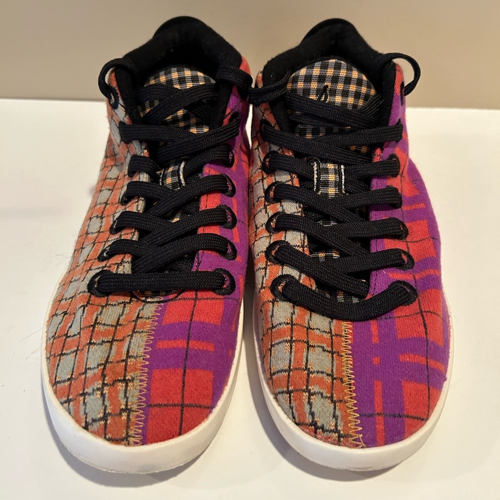Allbirds Womens Wool Piper Mids‎ Limited Edition Split Tartan Size 6